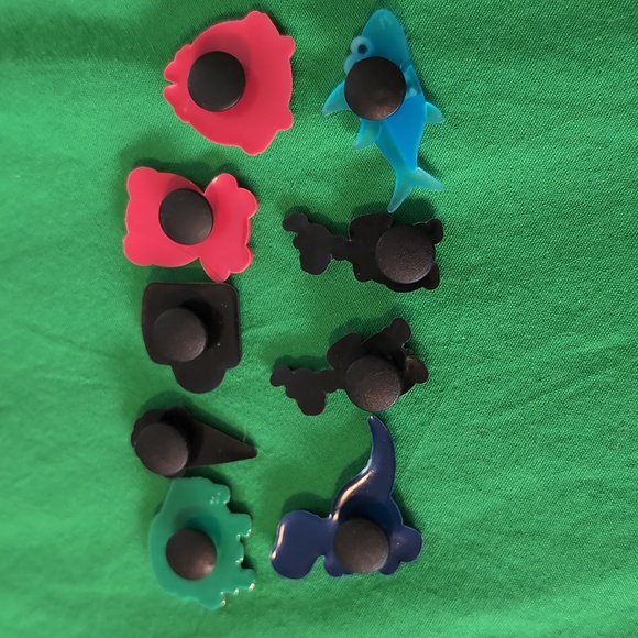 Crocs Jibbitz Bundle of 9 Kids Animated Objects & Dinosaurs New - Picture 5 of 5